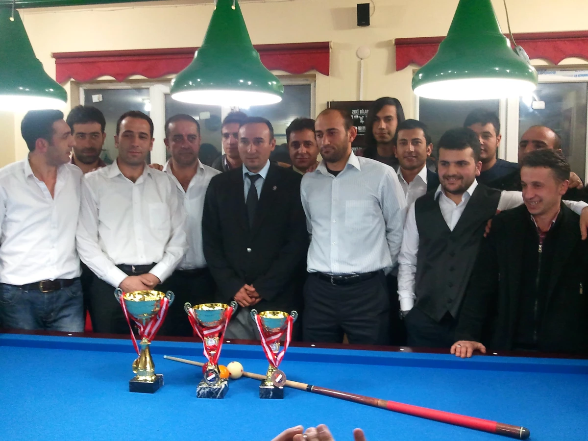 Bilardo İl Birinciliği Sona Erdi