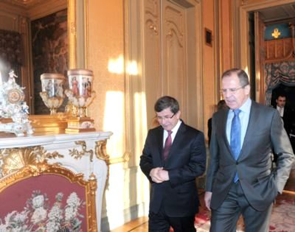 Davutoğlu ve Lavrov'dan Ortak Bildiri