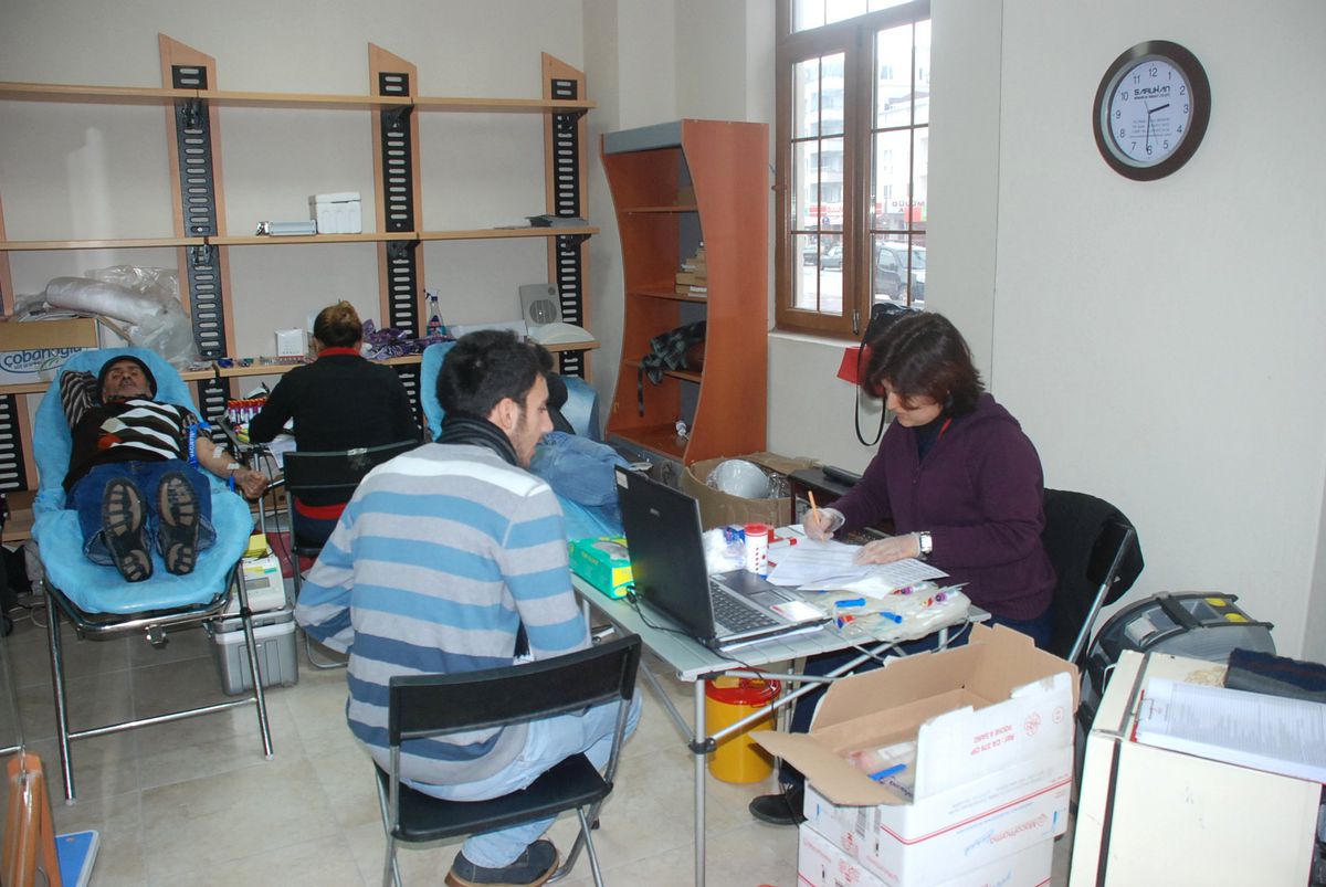 Didim\'de Yılın İlk Kan Bağışı Kampanyası