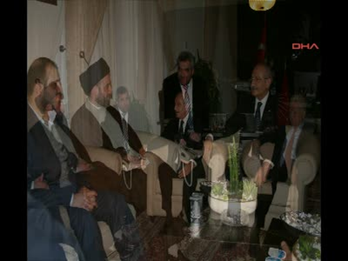 Kılıçdaroğlu Meclis'teki Makamında El Hekim ile Görüştü