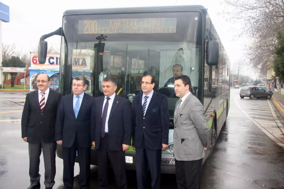 Kocaeli Büyükşehir Belediyesi\'nden Tren Yolcularına Müjde