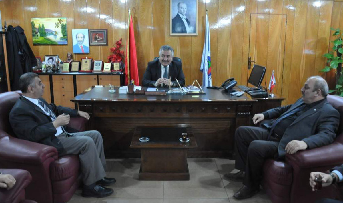 Memur-Sen Siirt Şubeler Platformu'ndan Siirt Belediyesi'ne Ziyaret