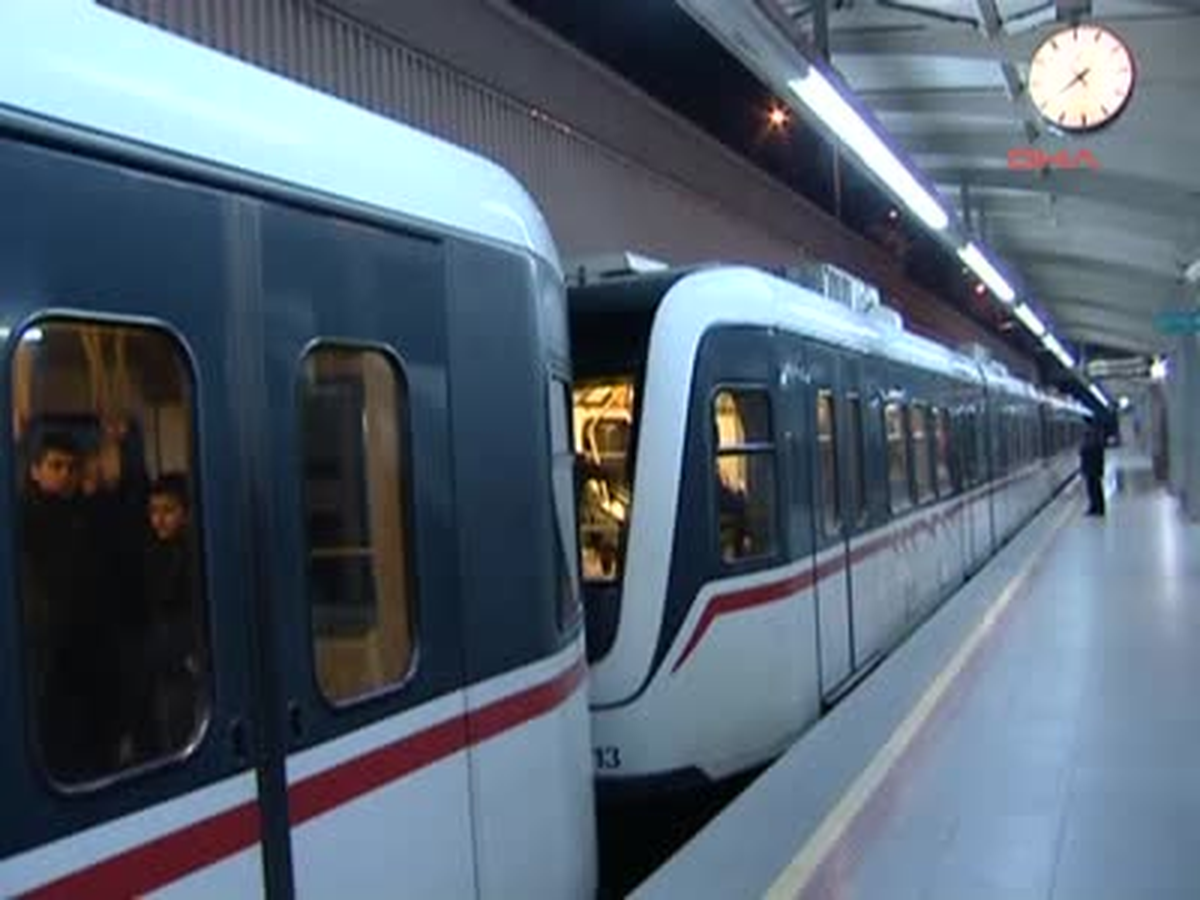 Metronun Yeni Hattında Test Seferleri Başladı