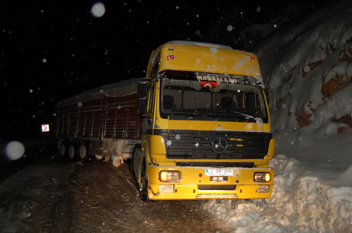 Ulaşıma Çığ Engeli