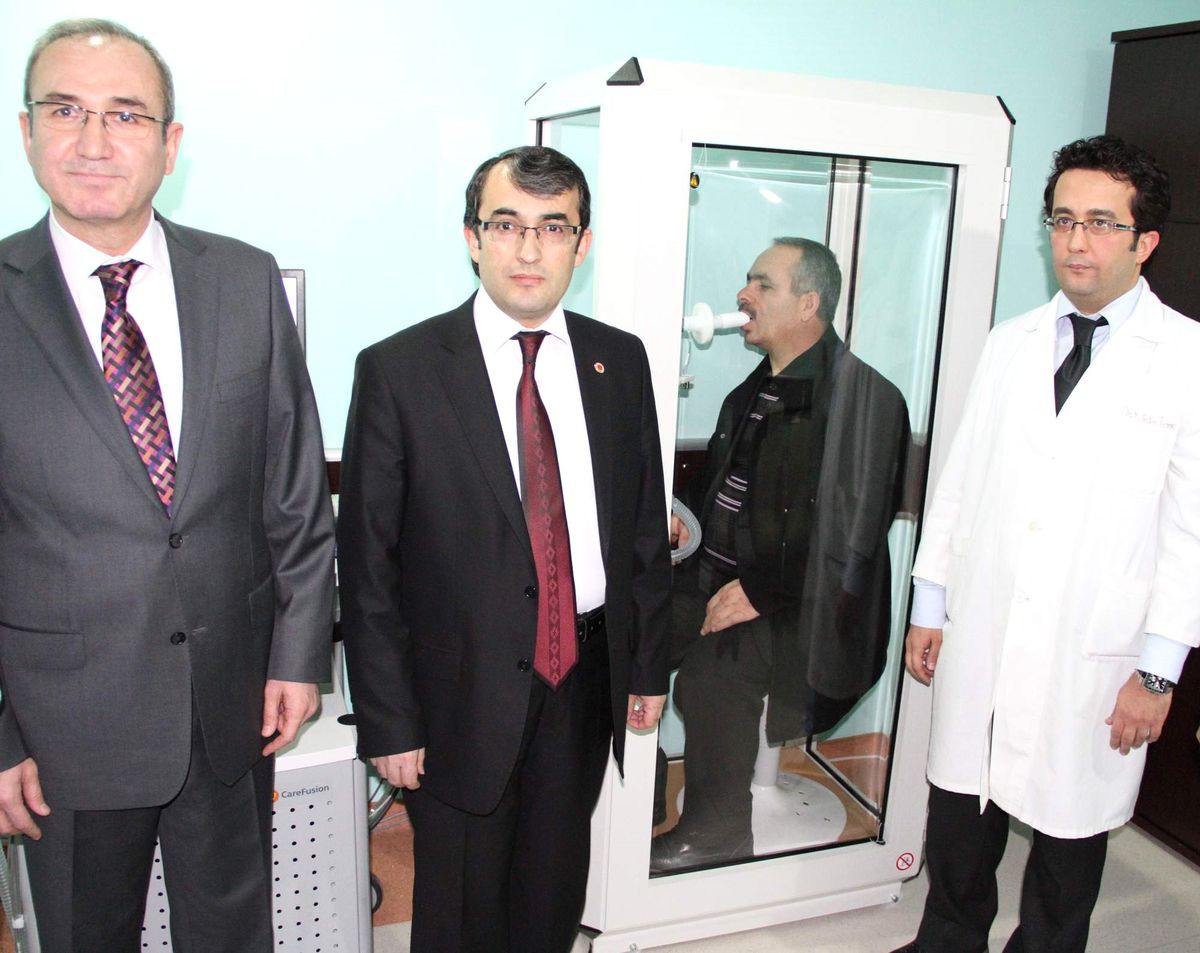 Yozgat Tıp Fakültesi Hastanesi'ne Nefes ve Akciğer Gücünü Ölçüm Cihazı Alındı