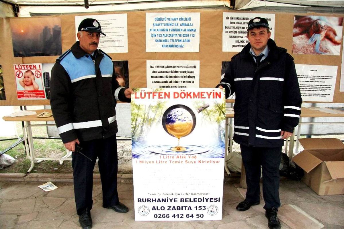 Zabıta Standında Çevre Projeleri Tanıtıldı