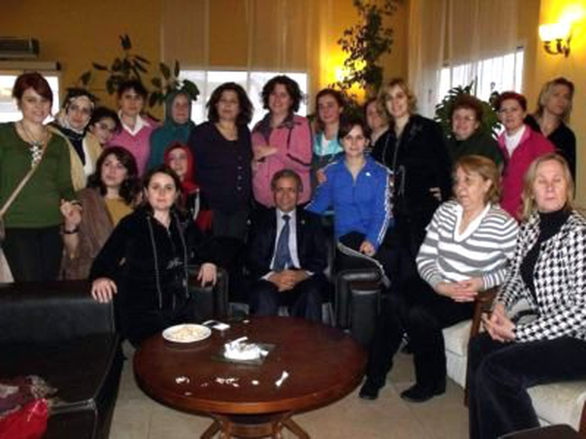 Ak Partili Yurttaş, Kadın Kolları Üyeleri ile Buluştu