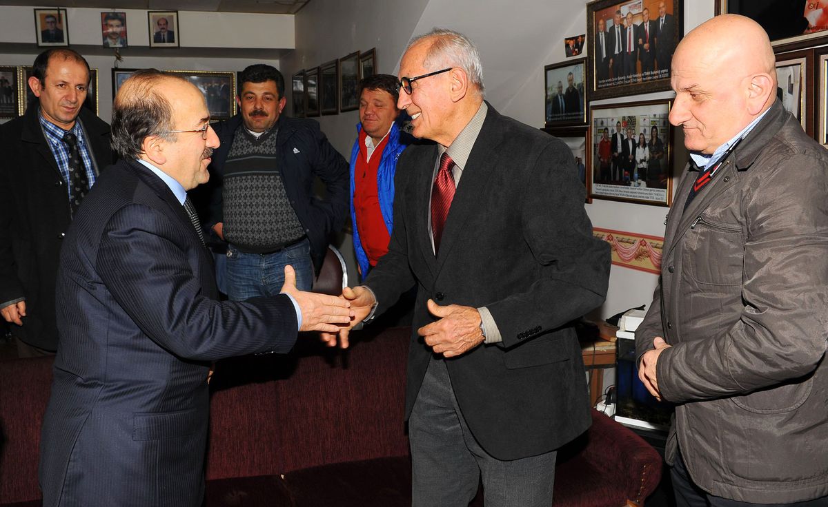 Başkan Gümrükçüoğlu\'ndan Tüfad\'a Ziyaret