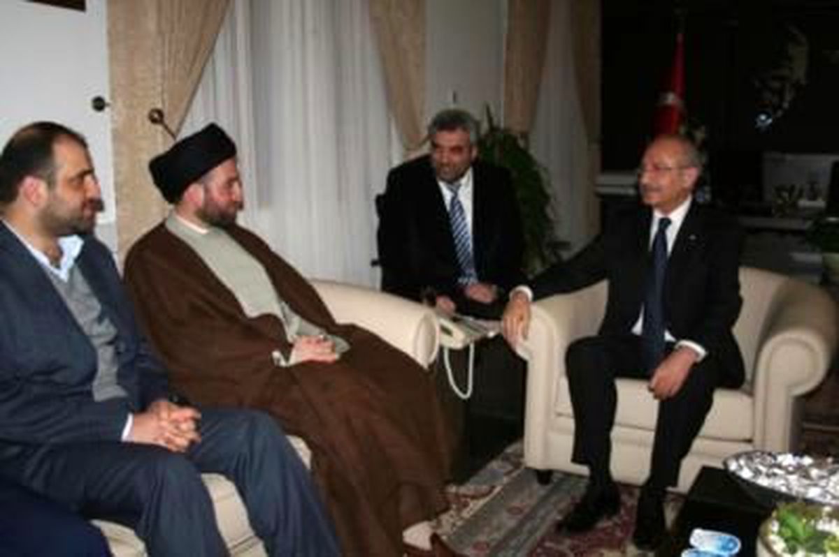 CHP Lideri Kılıçdaroğlu, El-Hekim\'i Kabul Etti