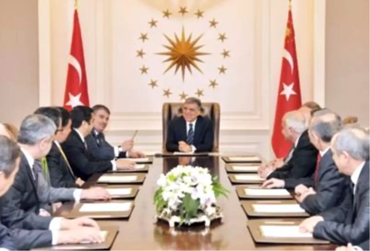 Cumhurbaşkanı Gül, Ordu Heyetini Kabul Etti