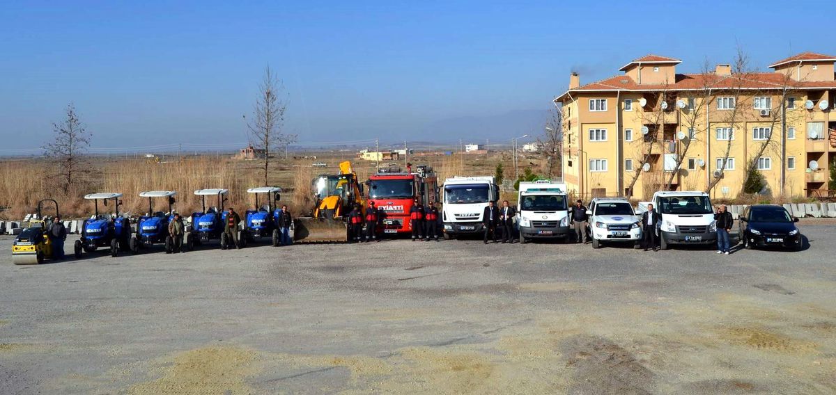 Durasıllı Belediyesi 12 Yeni Araç Aldı