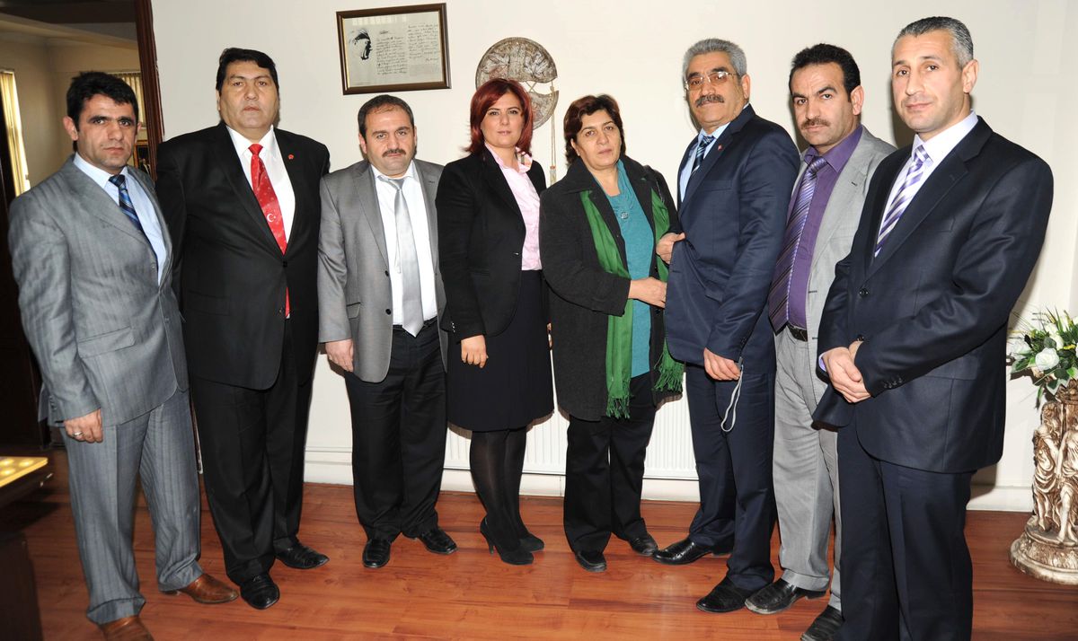 Erzurumlulardan Başkan Çerçioğlu\'na Ziyaret