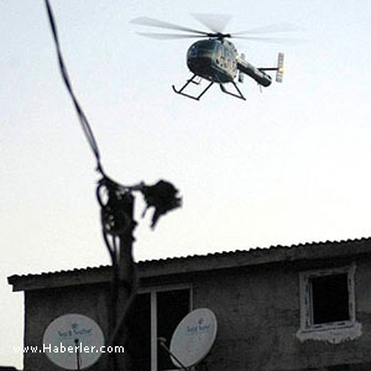 Helikopter Destekli Terör Operasyonu Polis Kamerasında