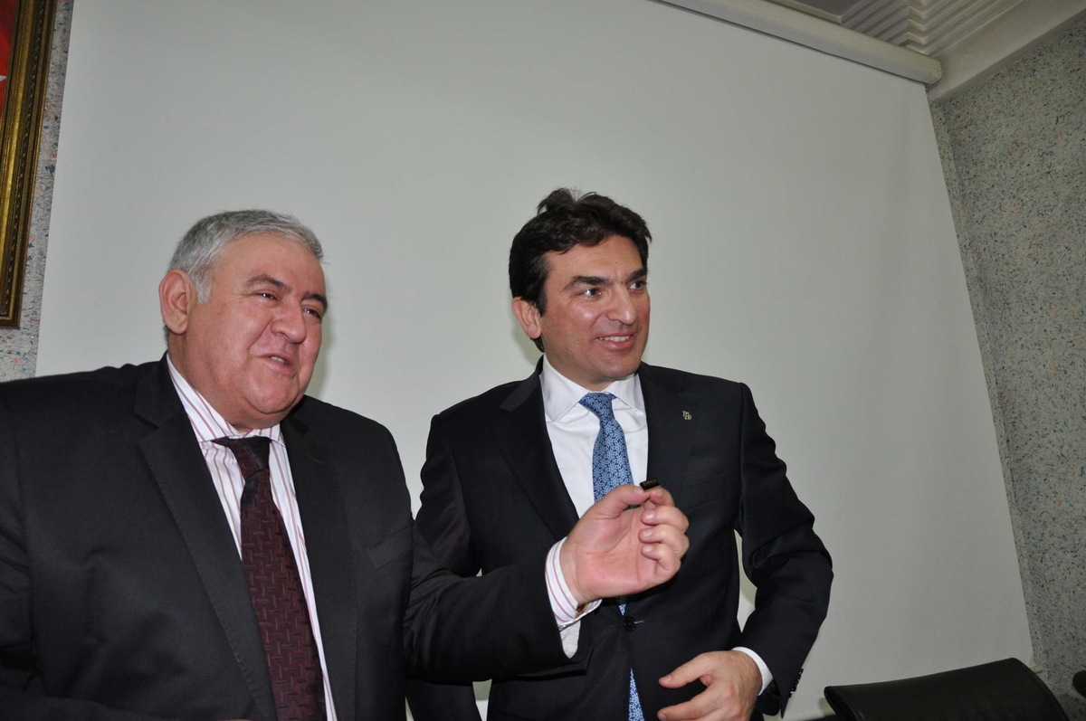 İTO Başkanı Yalçıntaş'dan, Etb Başkanı Hınıslıoğlu'na Ziyaret…