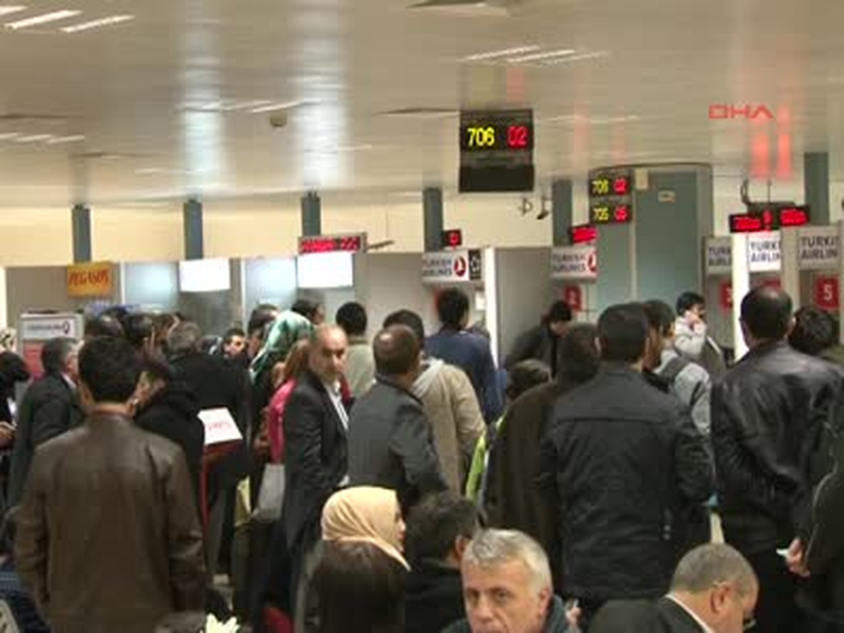 Kar Yağışı Hava Ulaşımını Vurdu