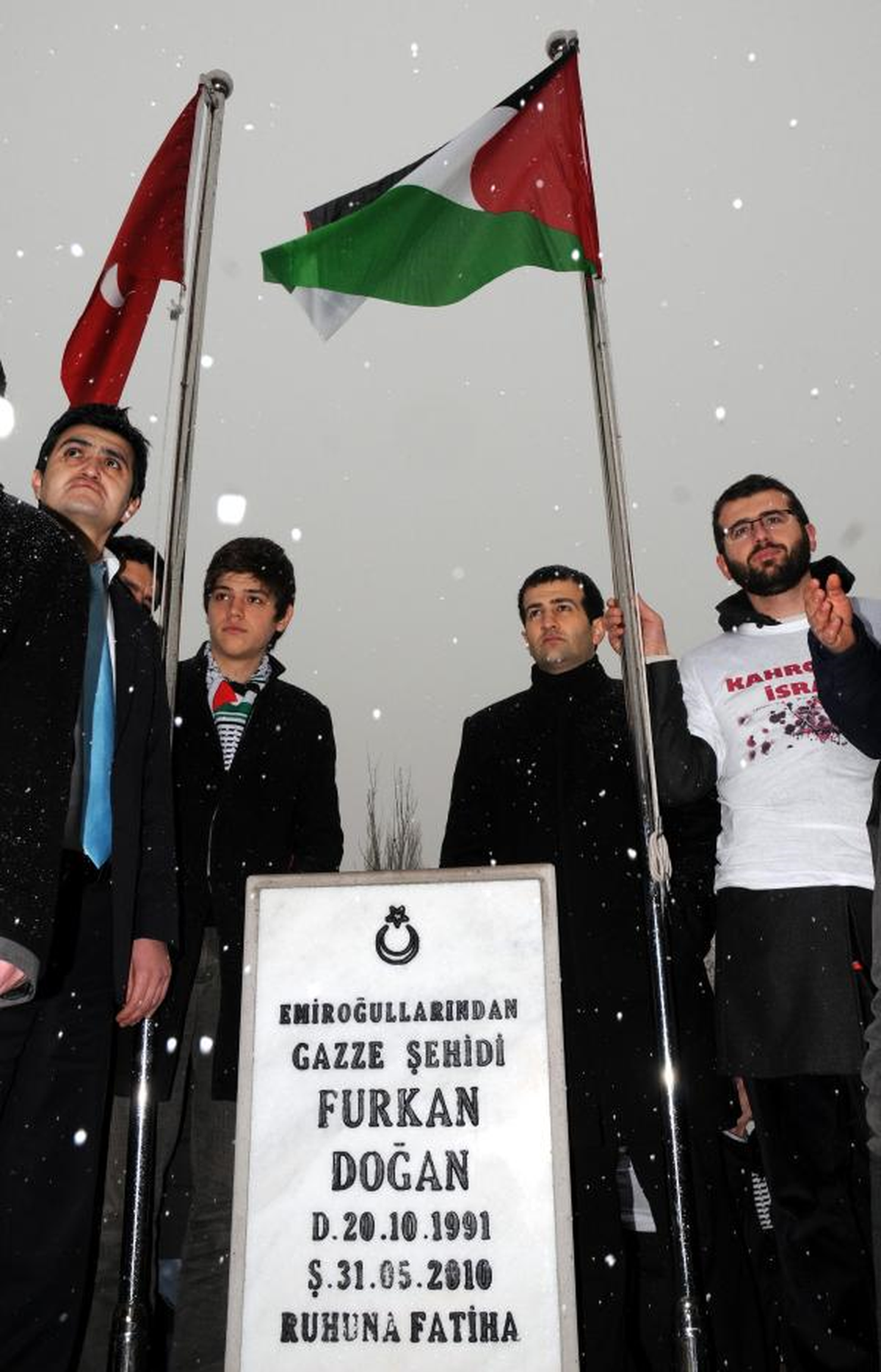 Kayseri'de Duruşma Öncesi İsrail Aleyhine Miting Gibi Gösteri (3)