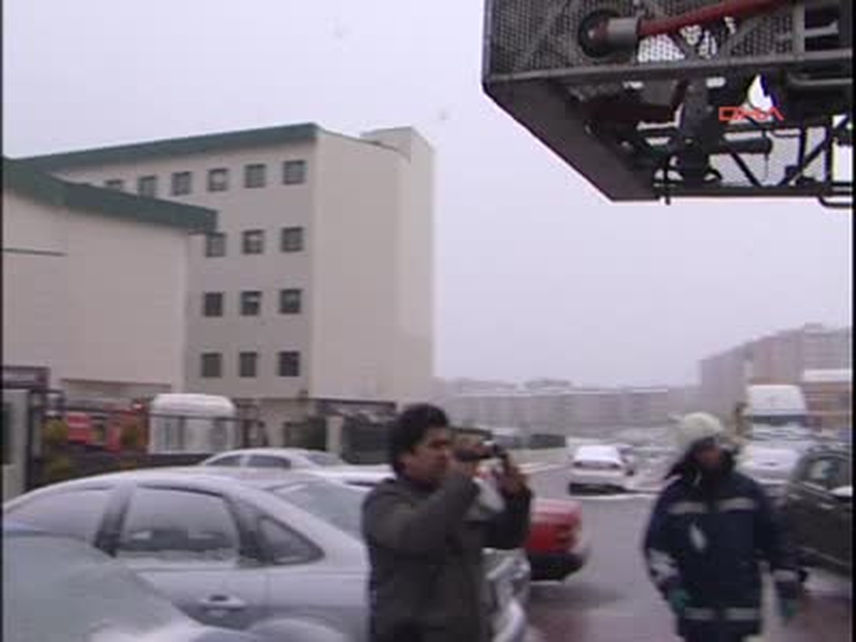 Silivri Devlet Hastanesi'nde Korkutan Yangın