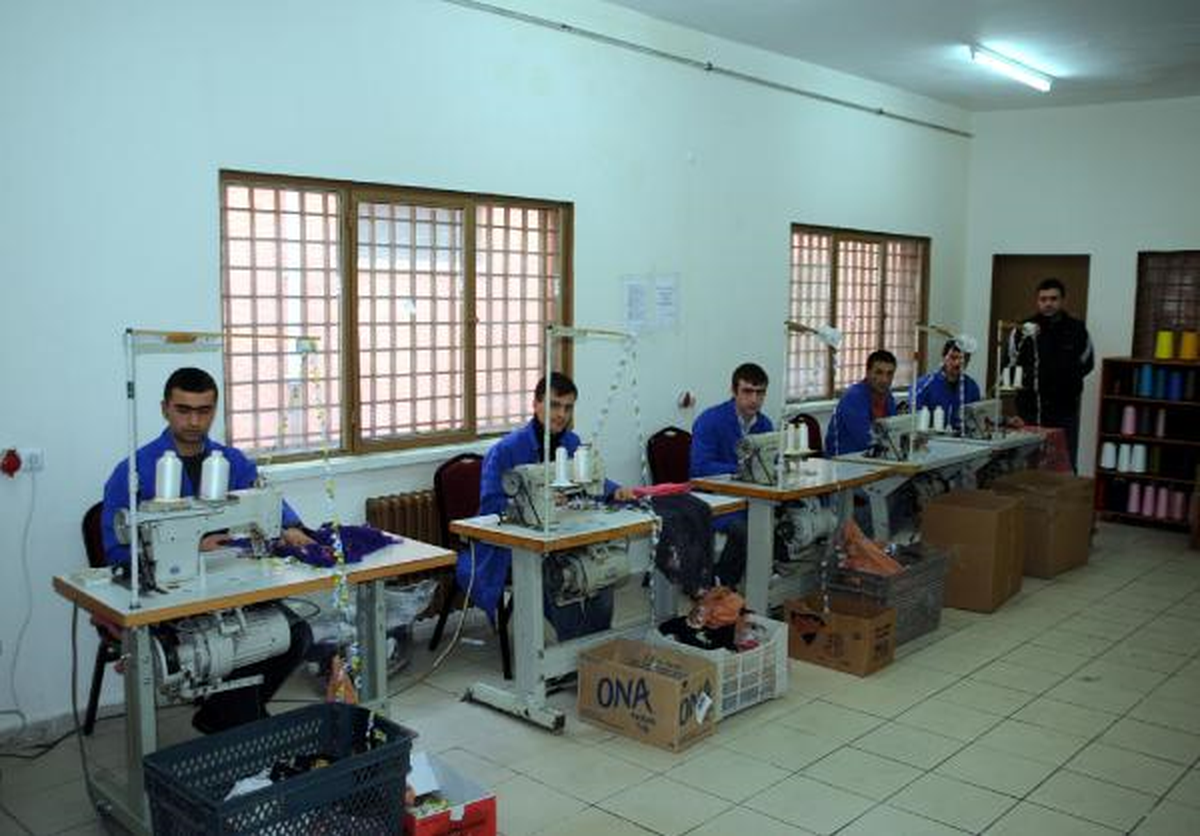 Tokat Cezaevi Atölye Gibi Çalışıyor