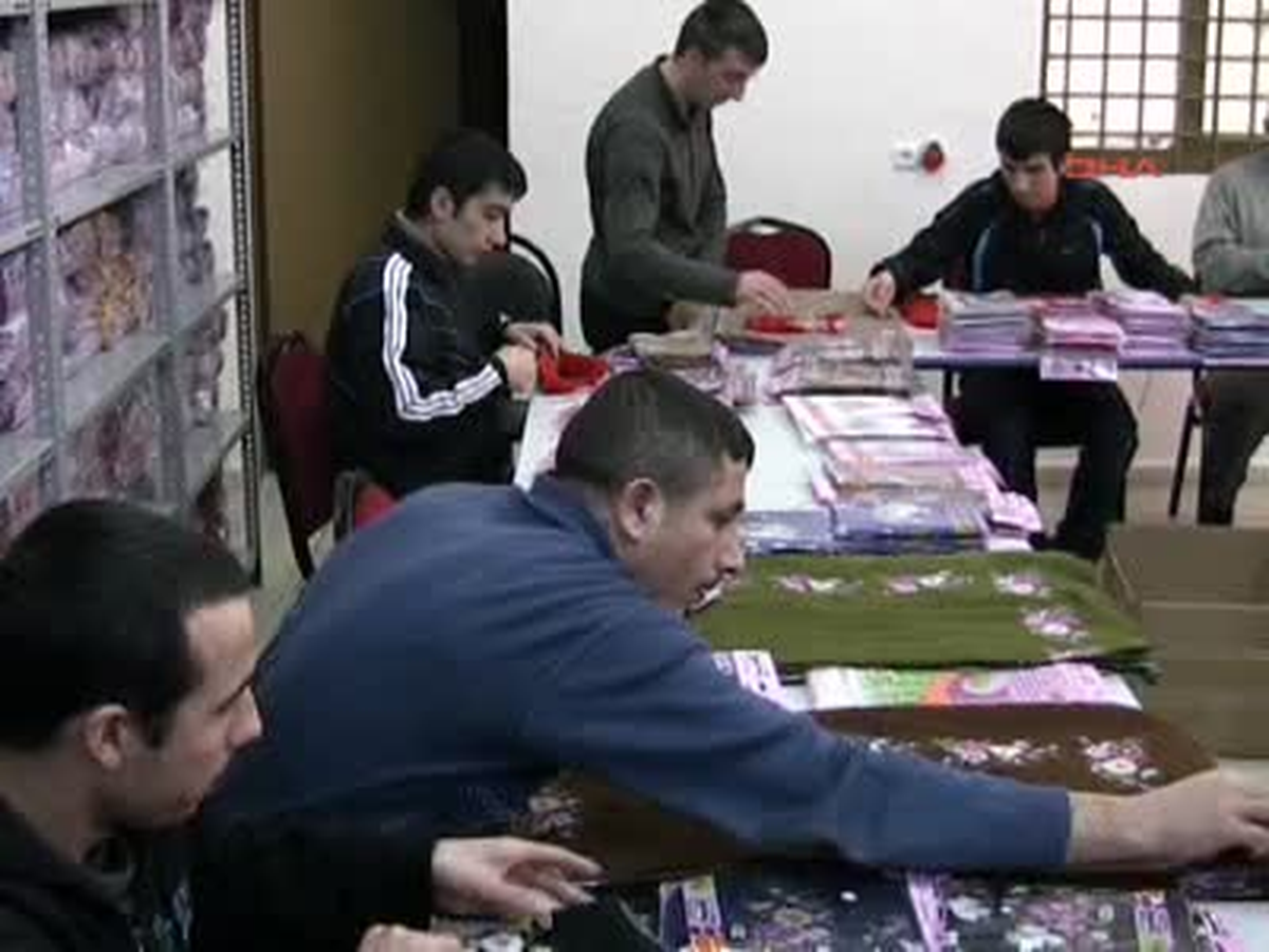 Tokat Cezaevi Atölye Gibi Çalışıyor