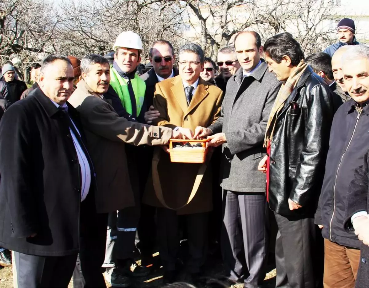 Zeytinli\'de Cami Temeli Atıldı