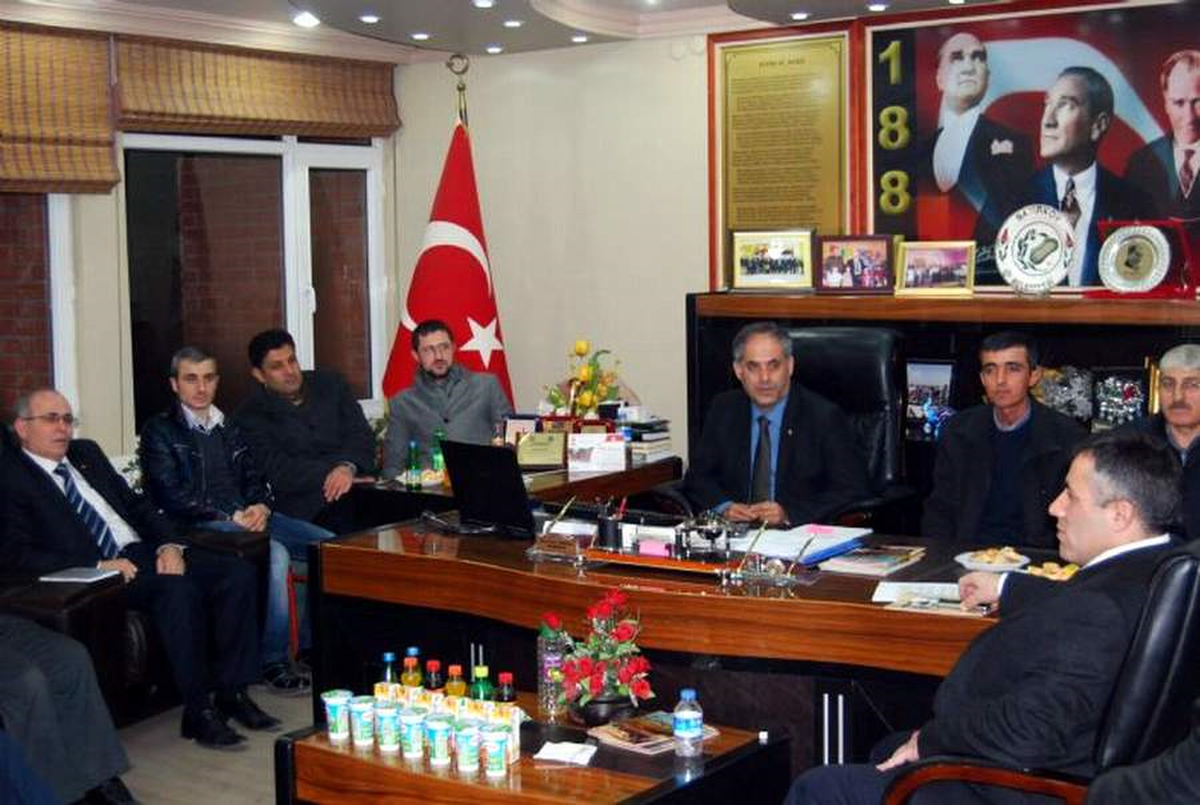 AK Parti Bilecik Merkez İlçe Yönetimi'nden Bayırköy Belediyesi'ne Ziyaret