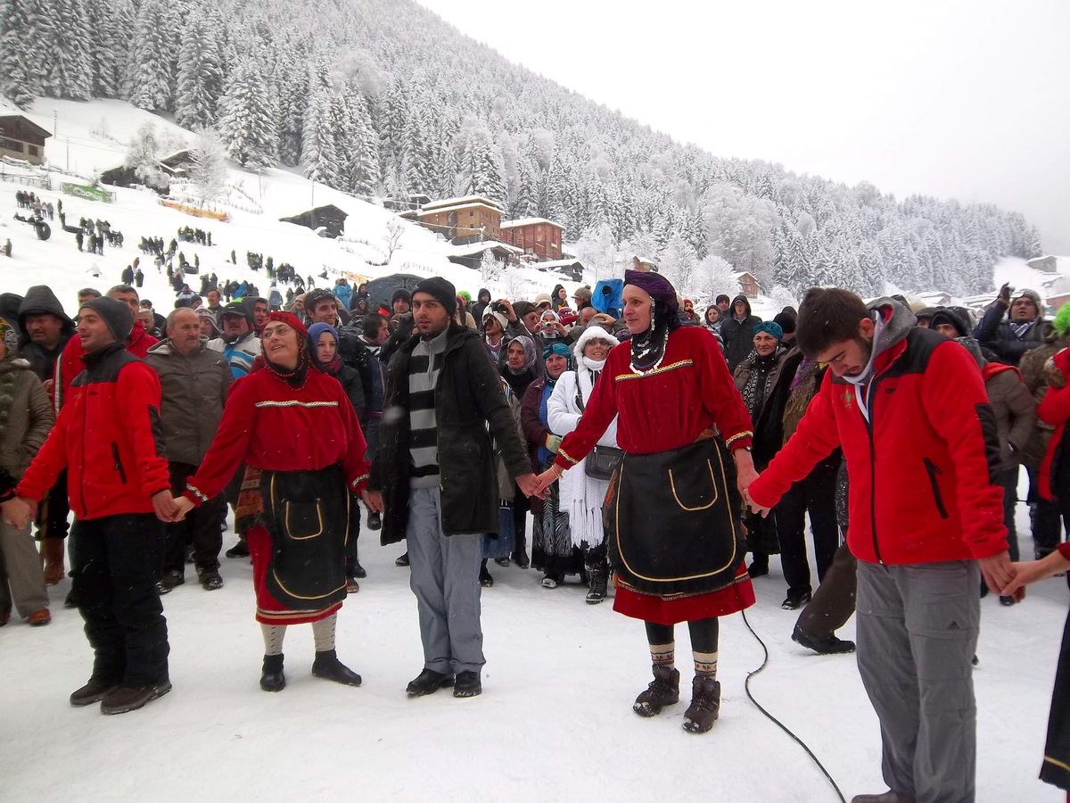 Ayder\'de Kardan Adam Şenliği
