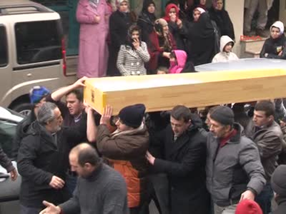 Buzlanma Kurbanı Muhammet Son Yolculuğuna Uğurlandı