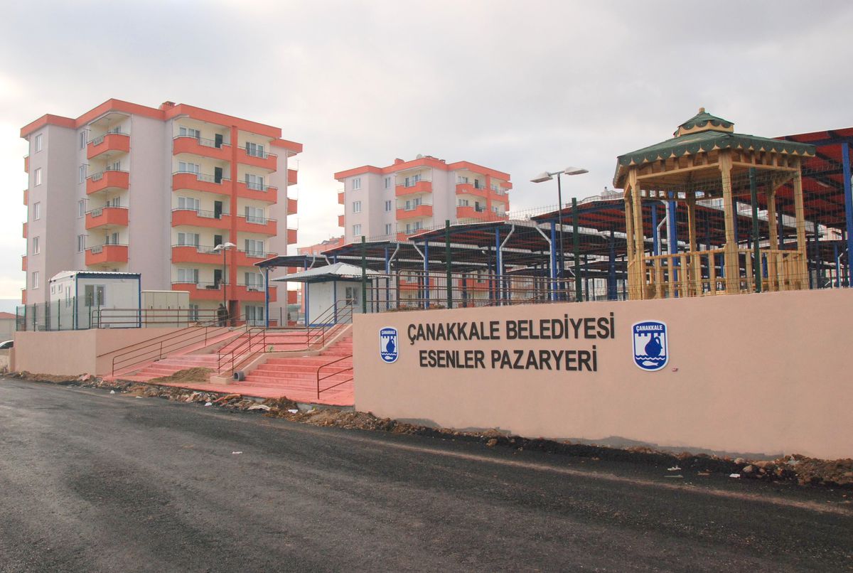 Esenler Pazarı Hizmete Girdi