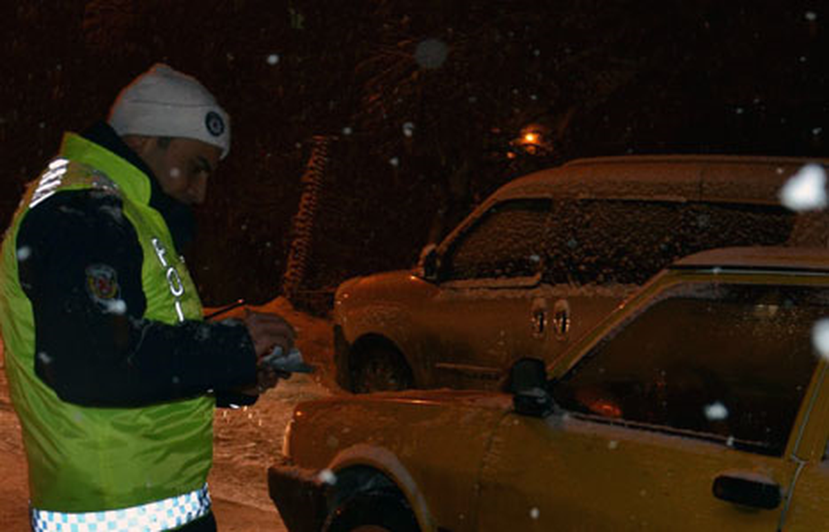 Kar Altında Huzur Operasyonu Yapıldı