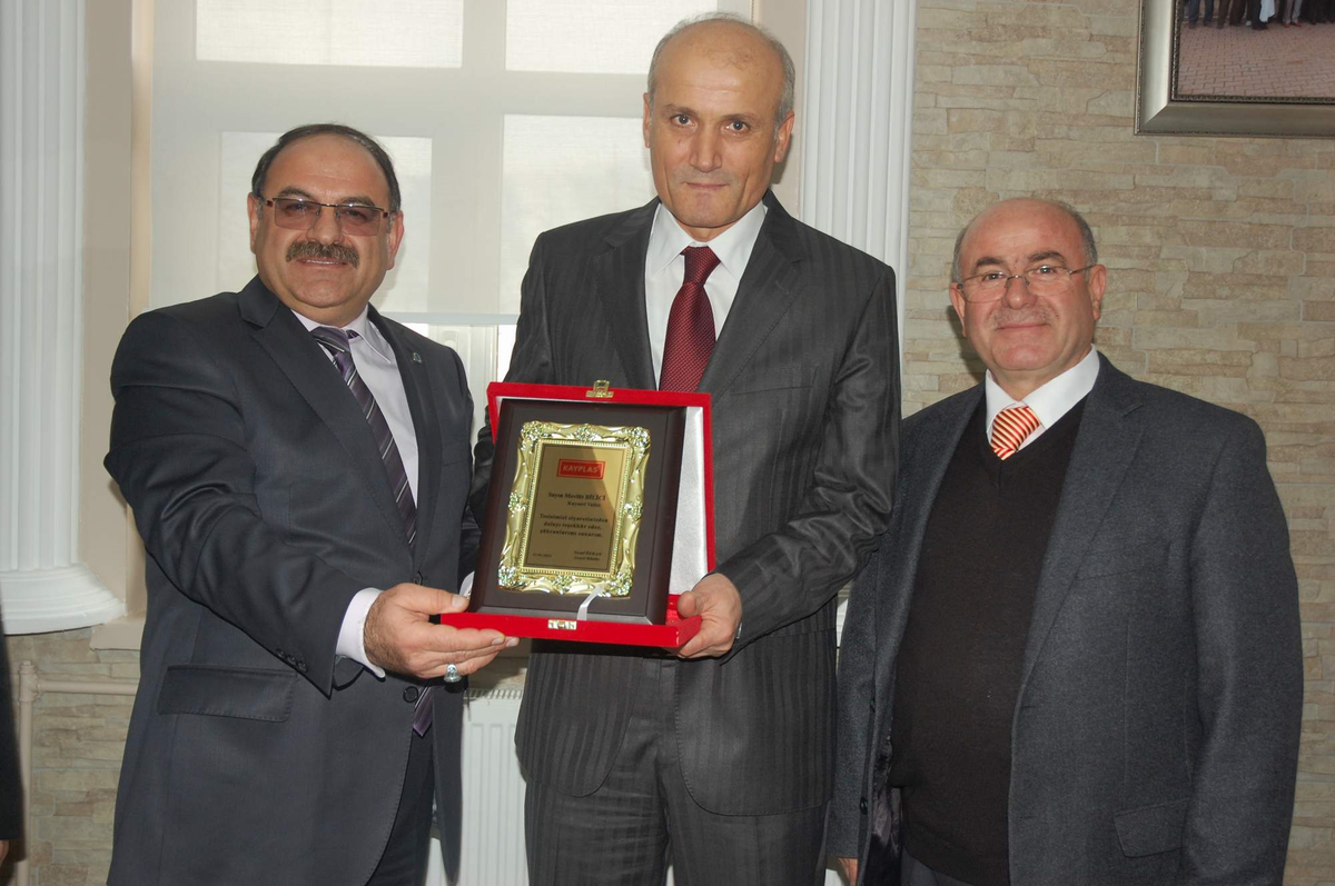 Kayseri Protokolü Kayplas\'ı Ziyaret Etti