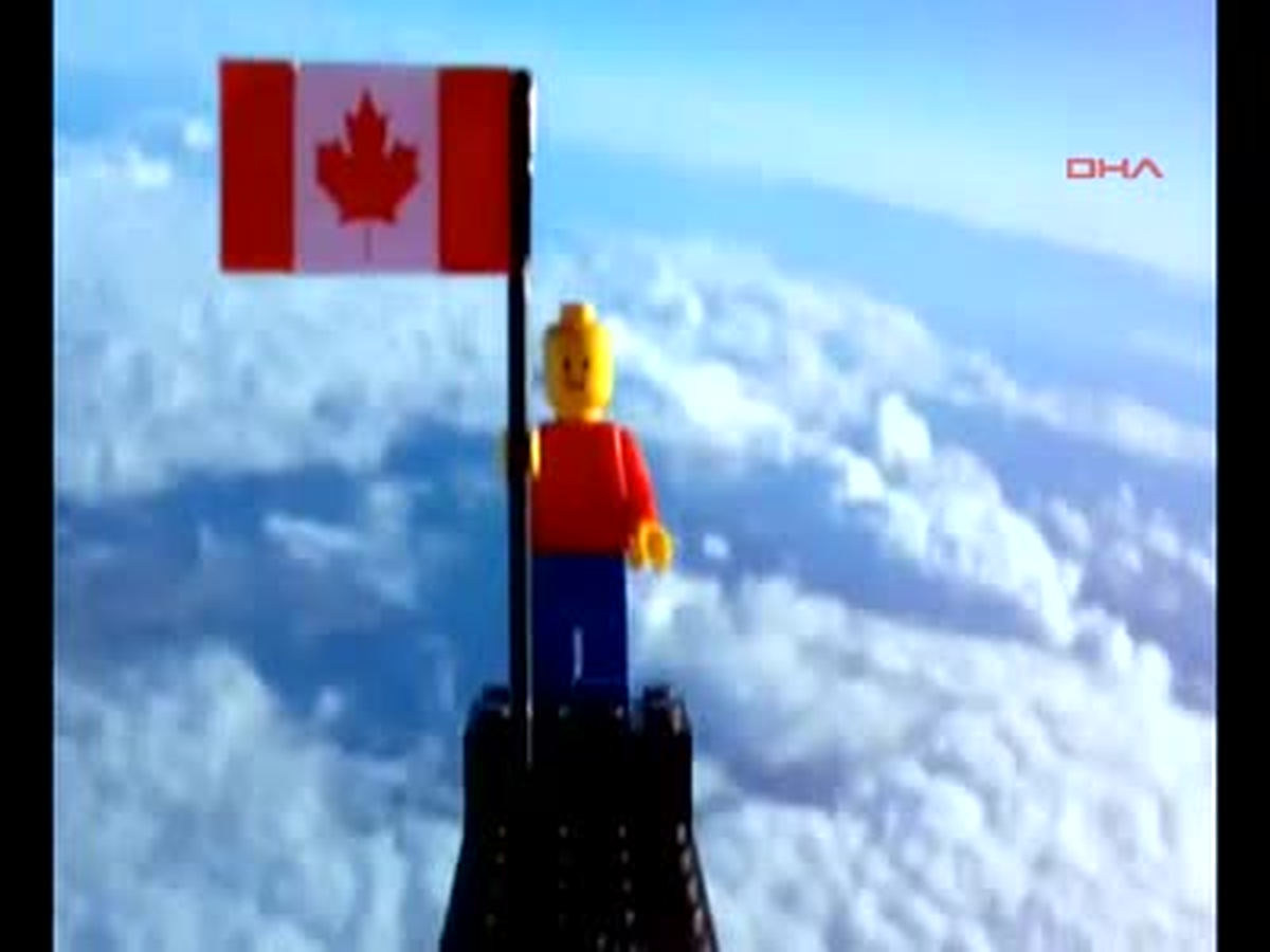 Lego Adam\'ı Uzaya Gönderdiler