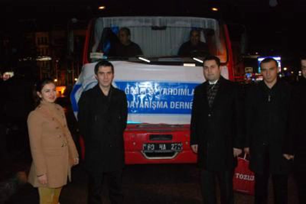 Tokat\'tan Van\'a Gıda Yardımı Yola Çıktı