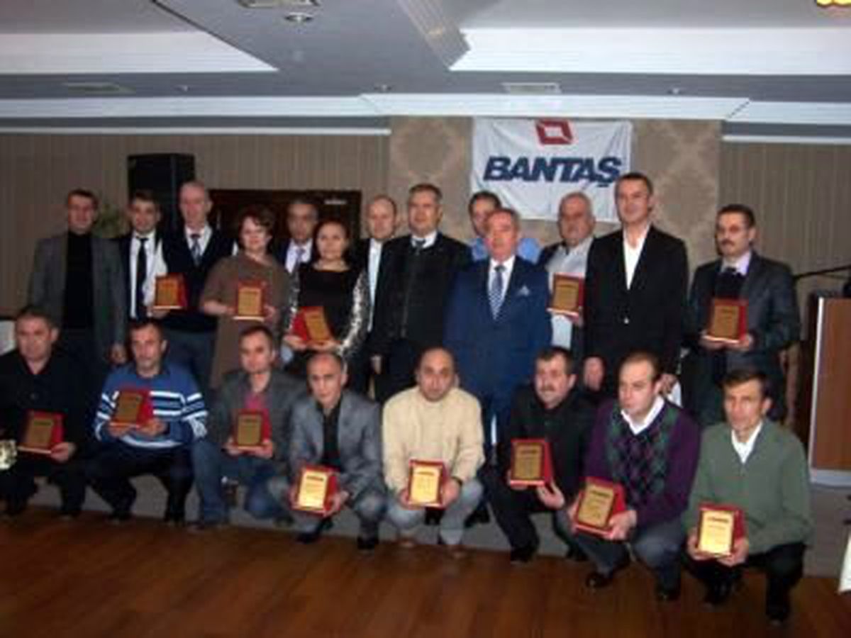 Bantaş, Emektar Personellerini Ödüllendirdi