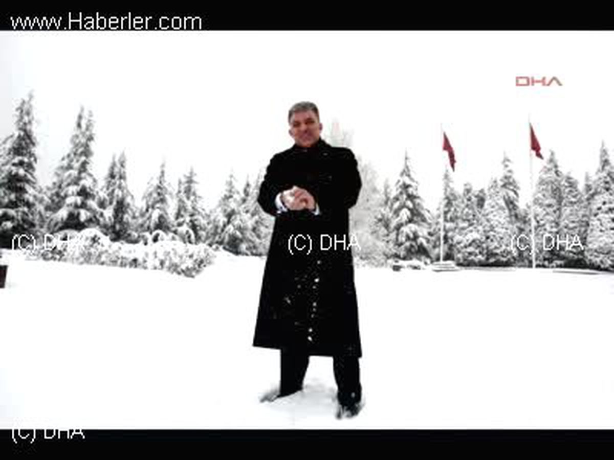 Cumhurbaşkanı Gül\'den Facebook\'ta Kar Manzaraları