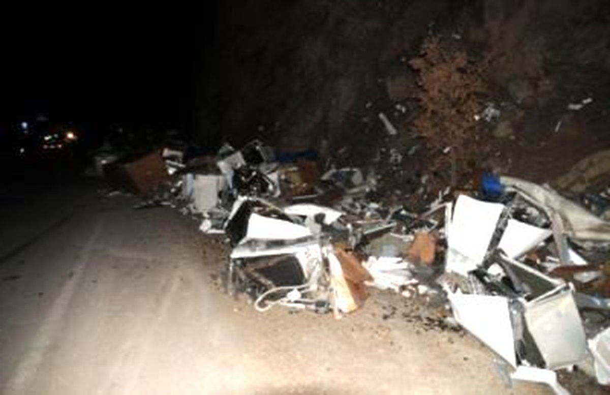 Polis, Kaza Yerinde Yağma Nöbeti Tuttu