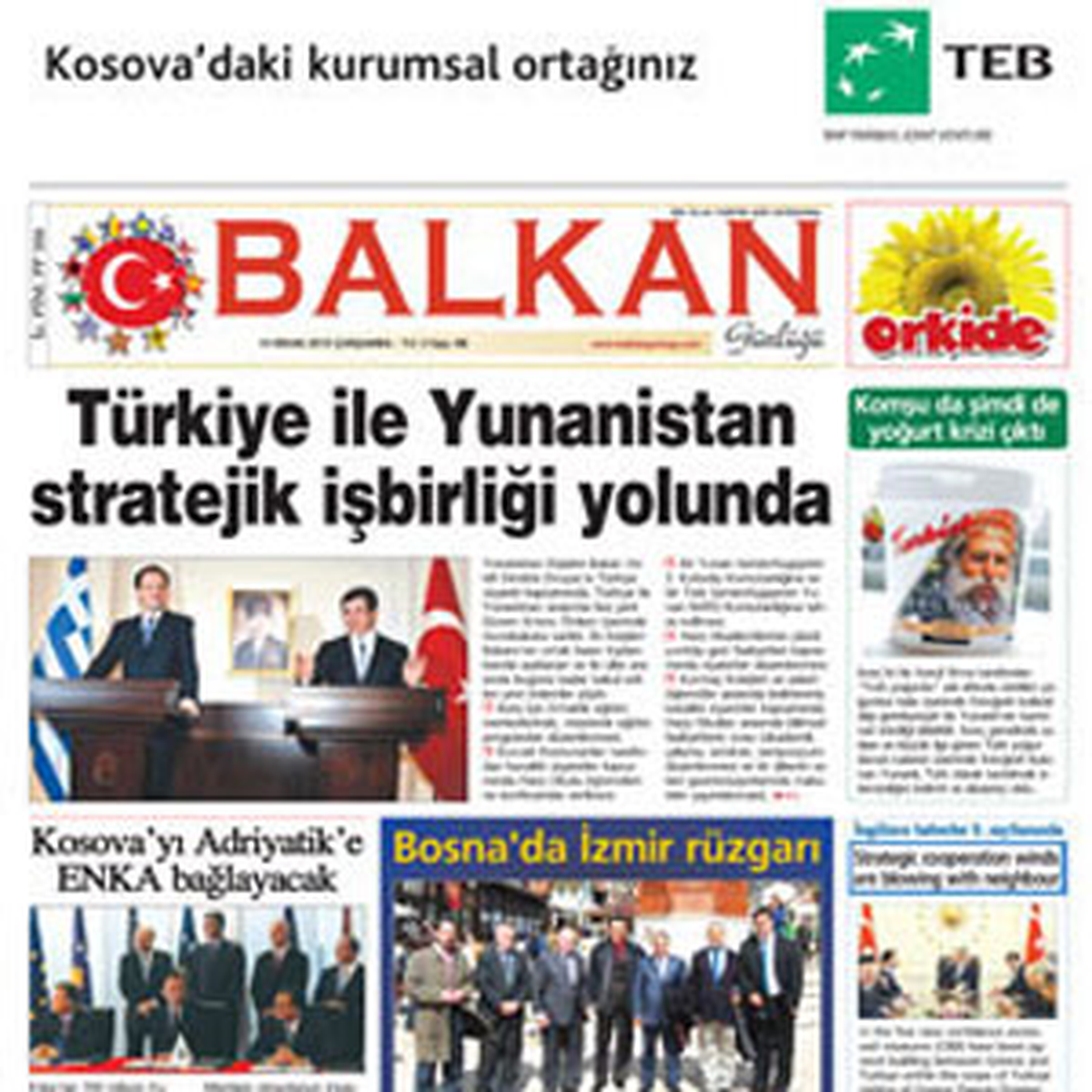 "Balkan Günlüğü Kosova" Gazetesi Türk Okurlarla Buluştu