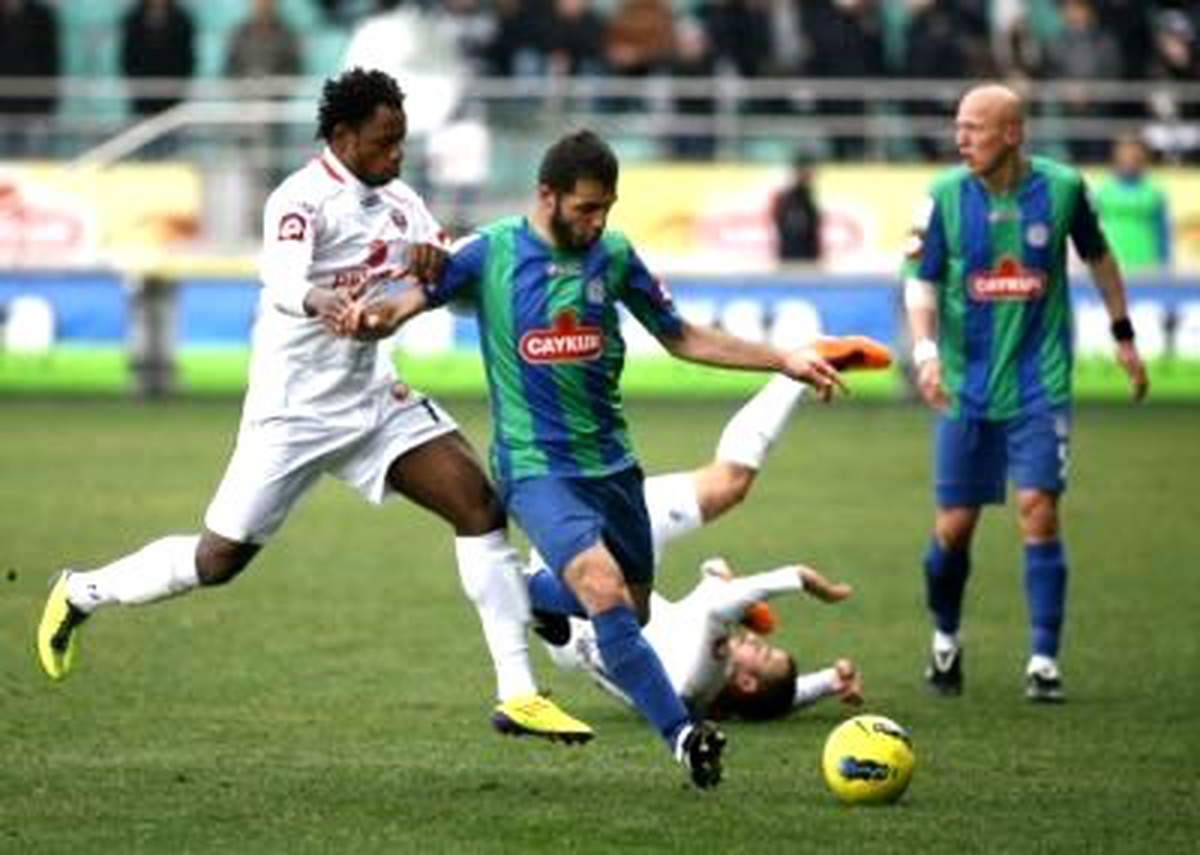 Çaykur Rizespor Puan Kaybetmeye Devam Ediyor
