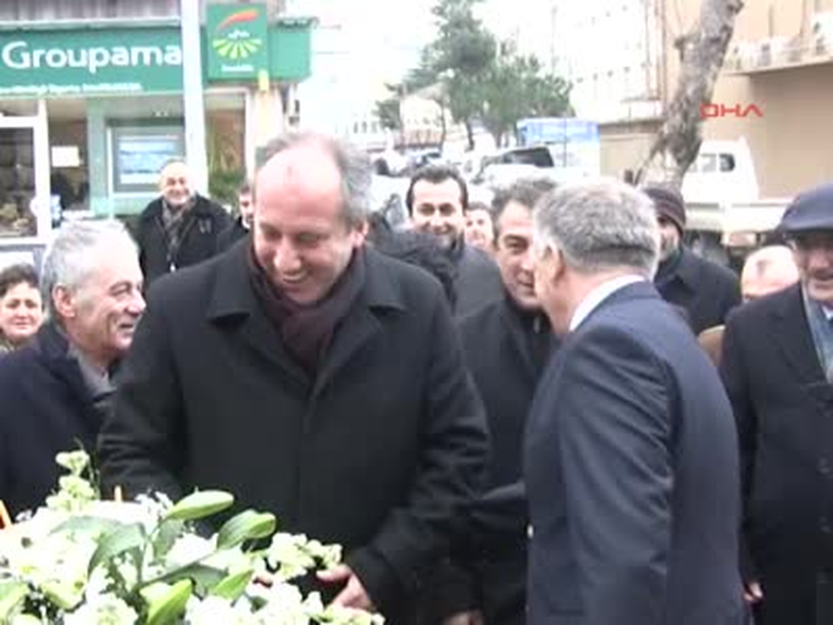 CHP'li İnce; Biz Çınarız Onlar Su Kabağı