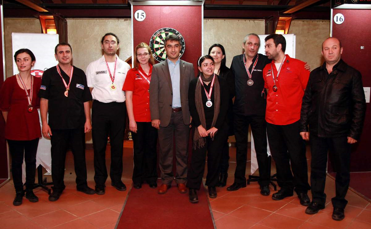 Dart Şampiyonası Eskişehir Turnuvası Yapıldı