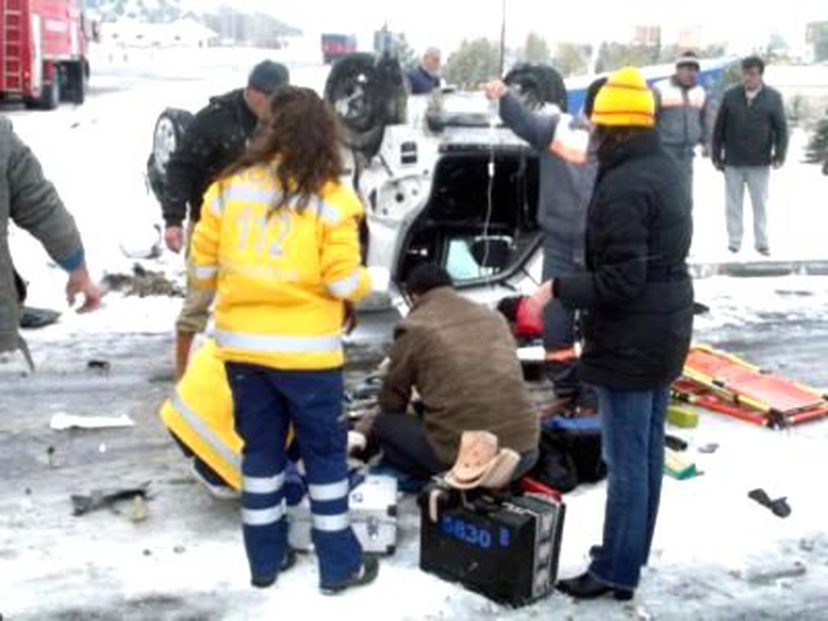Karapınar'da Kaza: 1 Ölü, 8 Yaralı