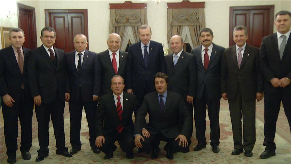Kızılay Genel Sekreteri Muzaffer Komit Başbakanlıkta