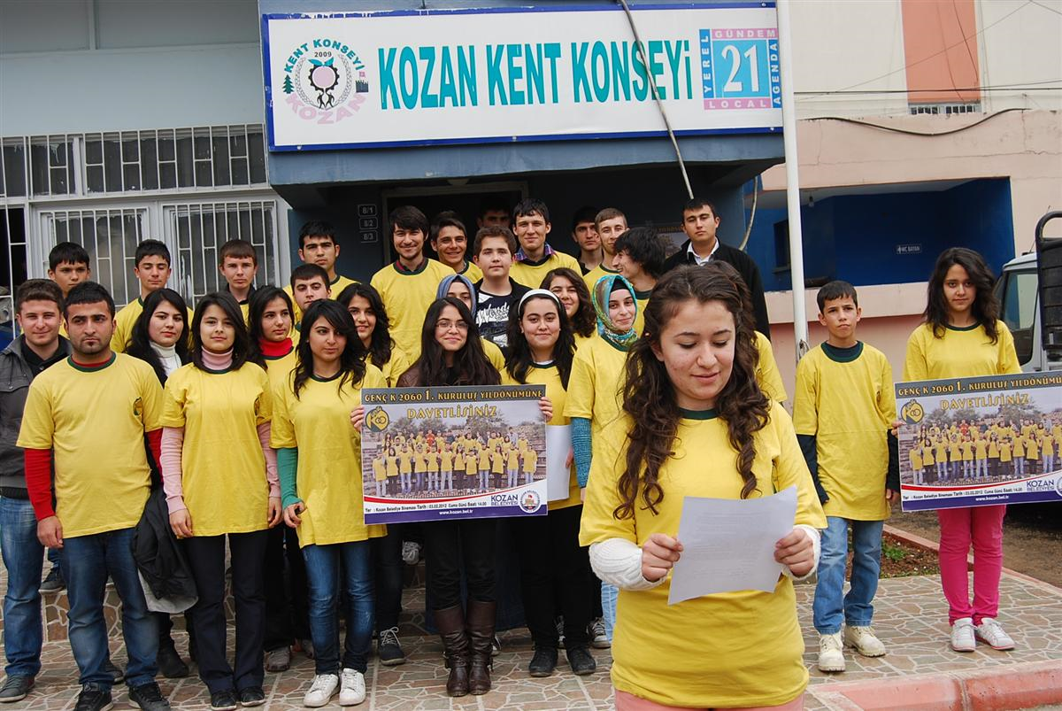 Kozan Gençlik Meclisi 1. Yaşını Kutluyor