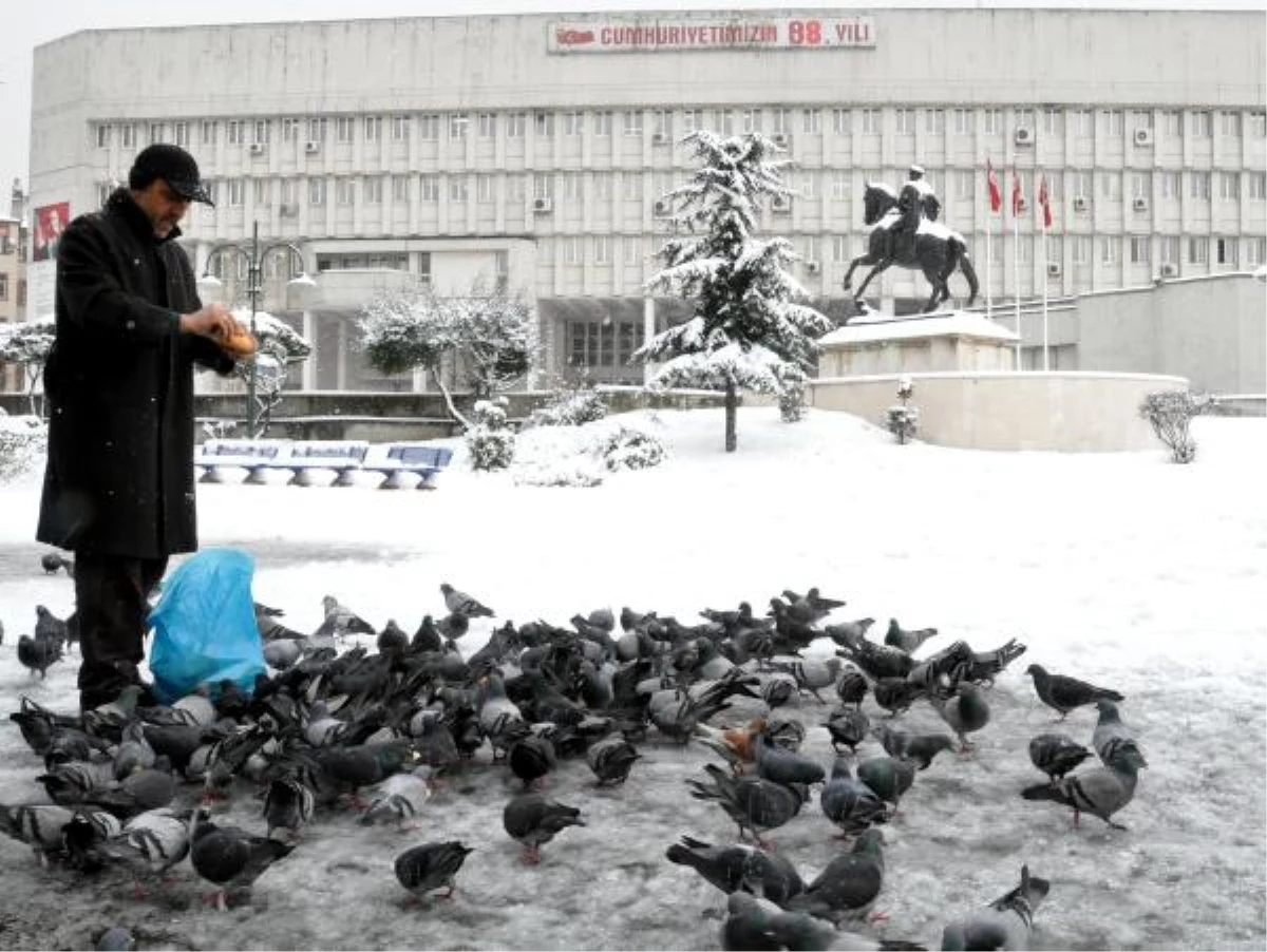 Zonguldak\'ta Kar, 102 Köy Yolunu Ulaşıma Kapattı (2)