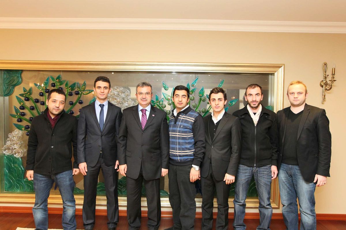 Başkan Köşker, İşadamlarını Ağırladı