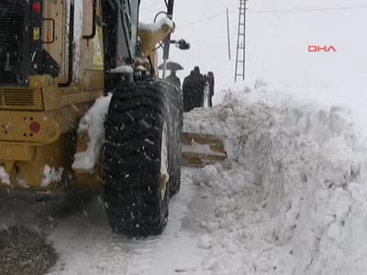 Bitlis\'te Kar Esareti; 250 Köy Yolu Ulaşıma Kapandı