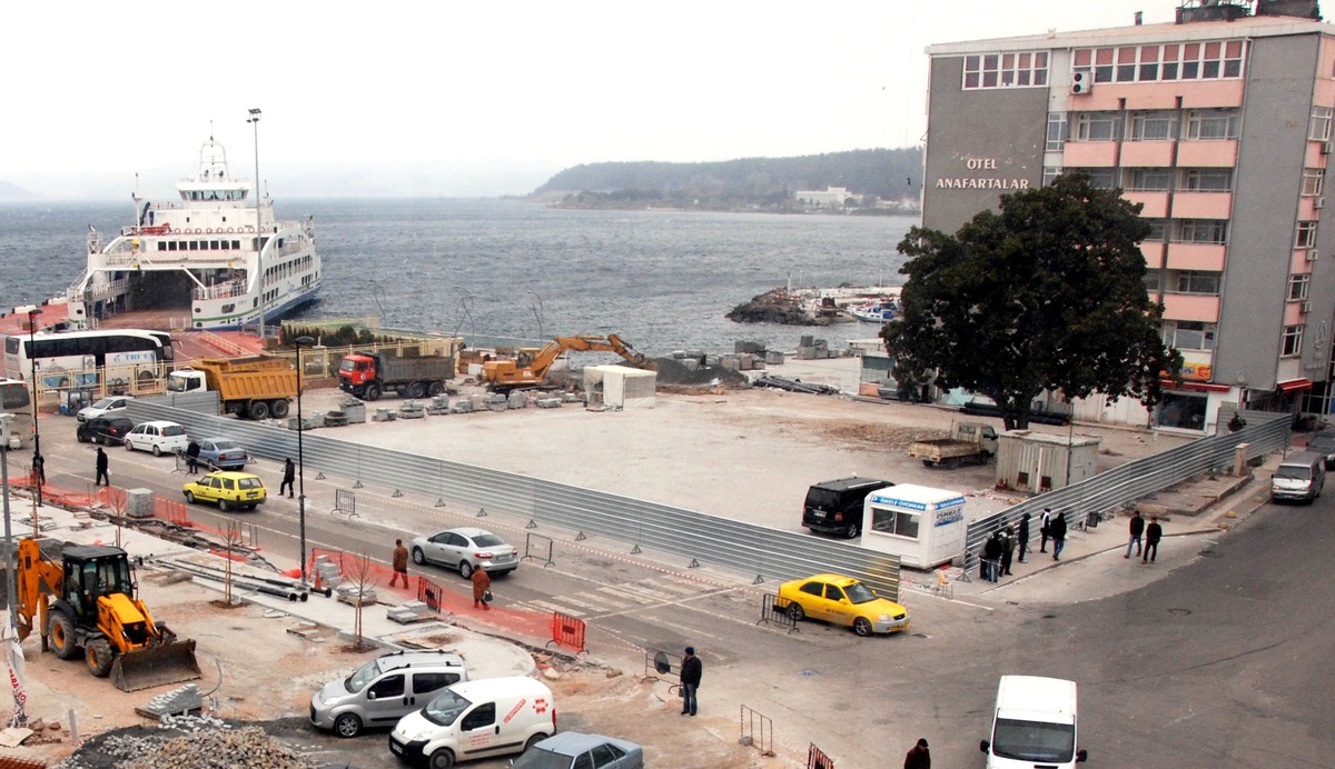 Çanakkale Çarşısının Yapımına Başlandı