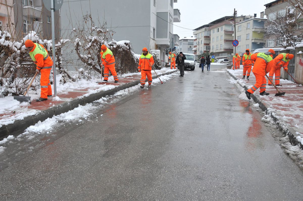 İlkadım Belediyesi "Kar Timi" Oluşturdu