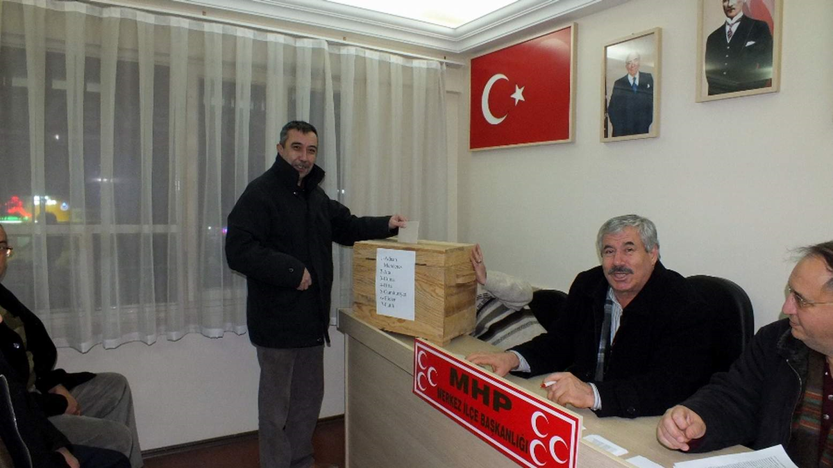 MHP Aydın Merkez İlçede Delege Seçimleri