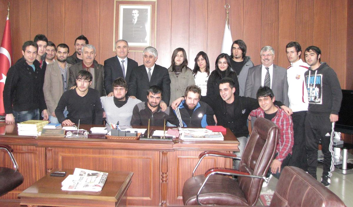 Öğrencilerden Sorgun Belediye Başkanı Ahmet Şimşek'e Ziyaret