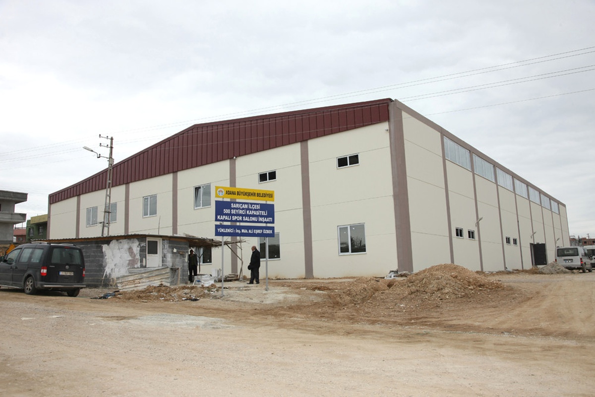 Sarıçam, Spor Salonuna Kavuşuyor